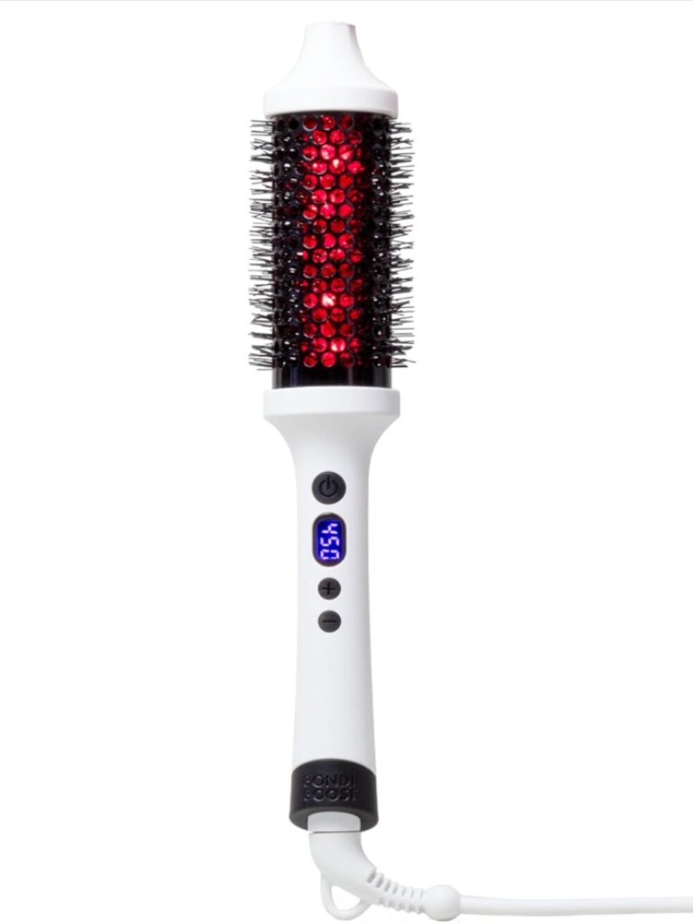 Bondi Boost Thermal Brush Heated Round Styling Brush White Black